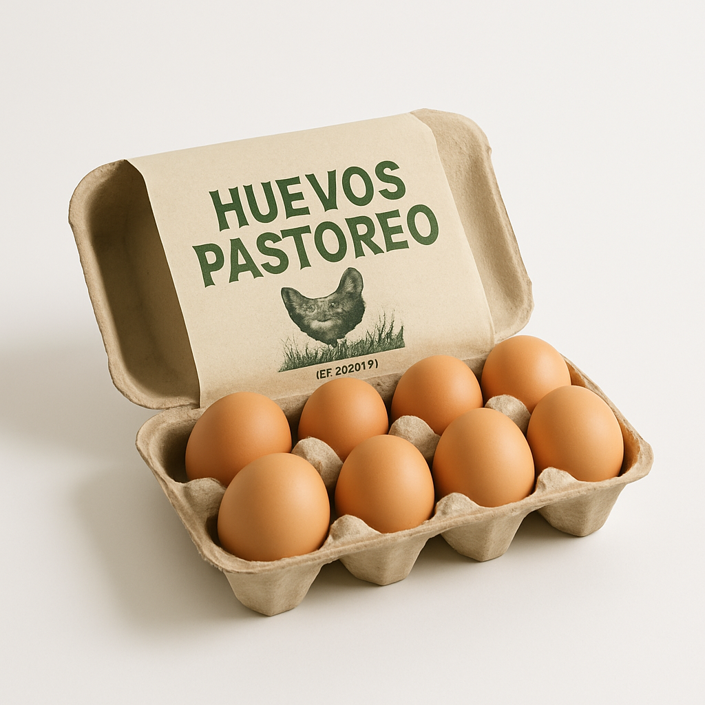 Huevos orgánicos docena