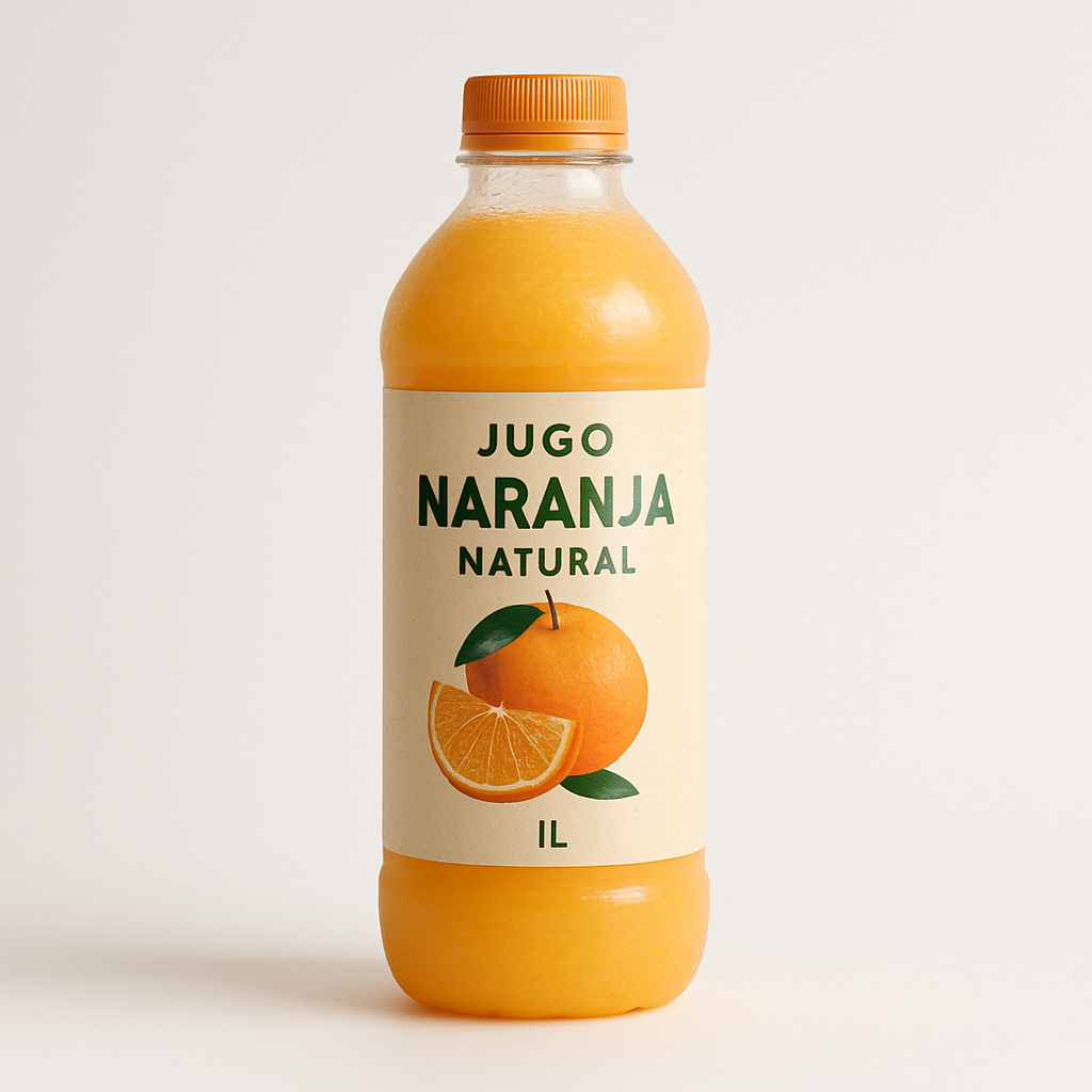 Jugo naranja natural 1L