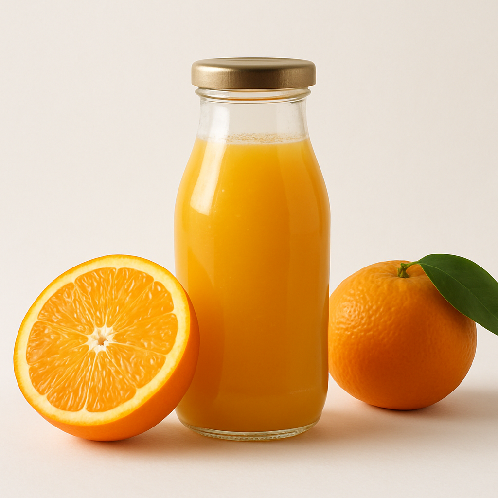 Jugo de naranja natural